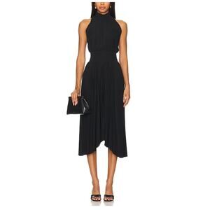 A.L.C. Pleated Black Renzo Size 2 Dress